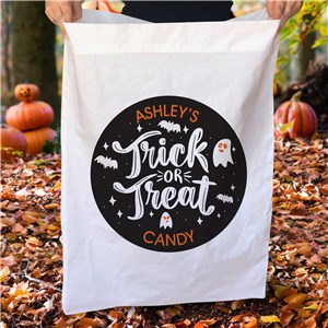Personalized Trick or Treat Ghosts & Bats Sack 830216310