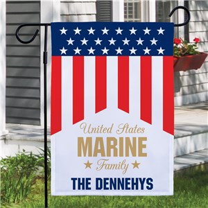 Personalized United States Family Garden Flag 830219522X