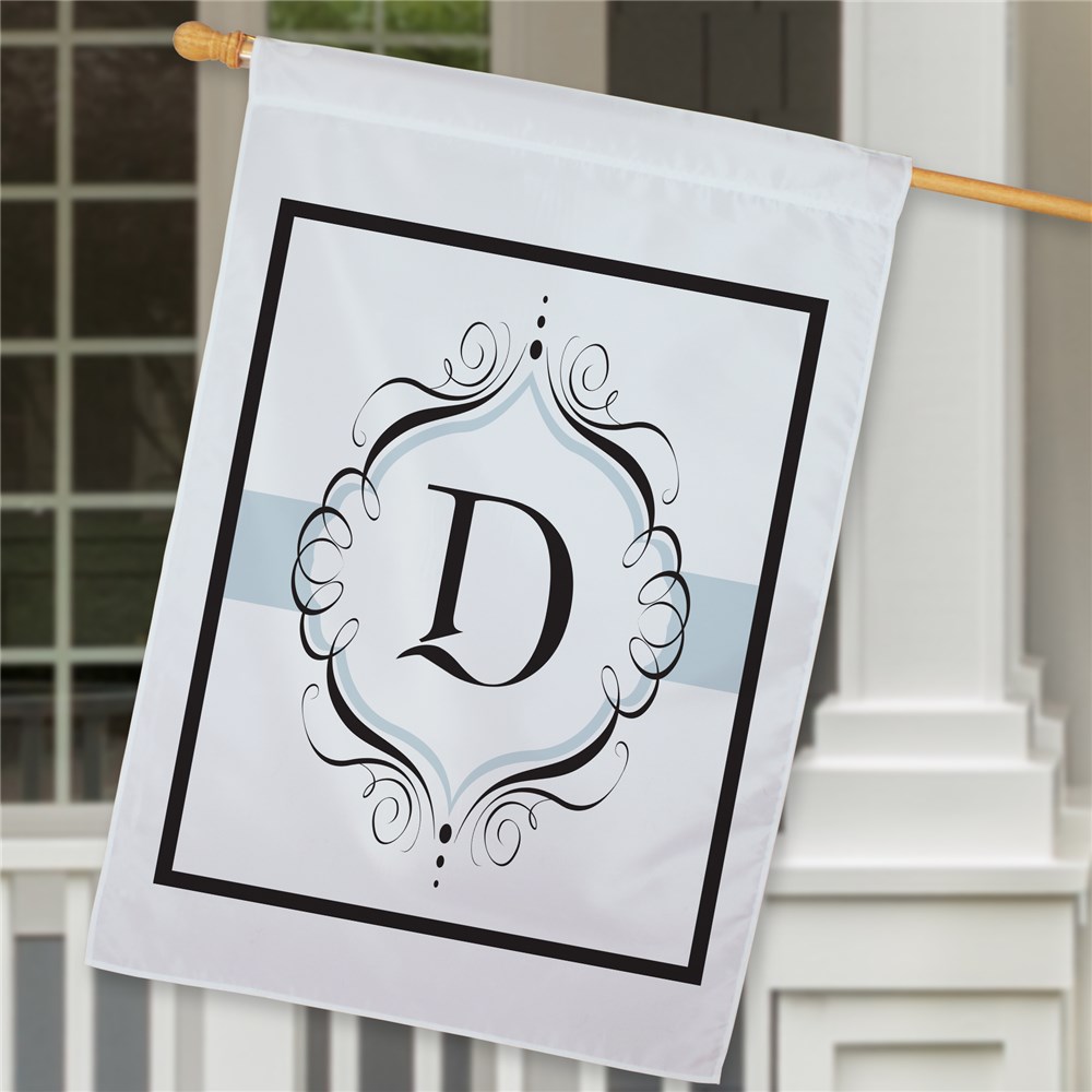 Personalized Monogram House Flag | Personalized House Flags