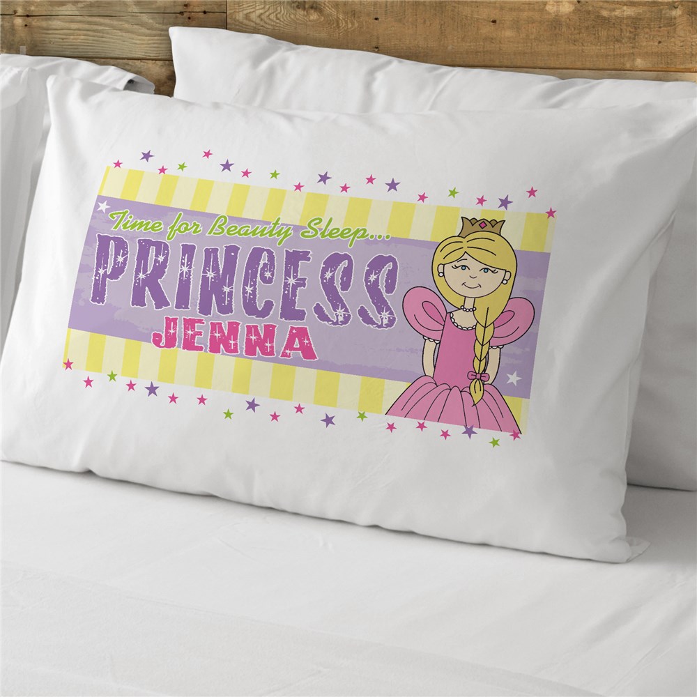 Princess Pillow Case For Kids | Personalized Kids Bedding