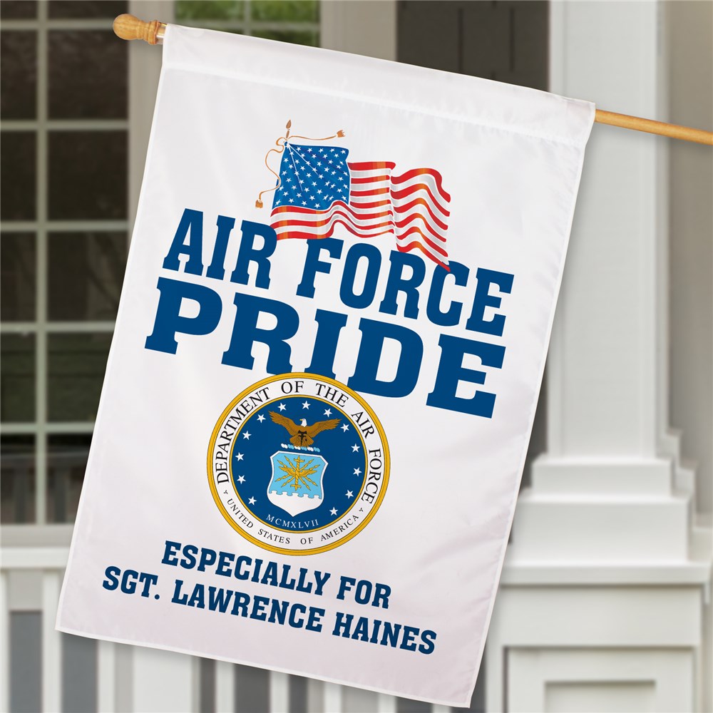 Personalized Military House Flag GiftsForYouNow