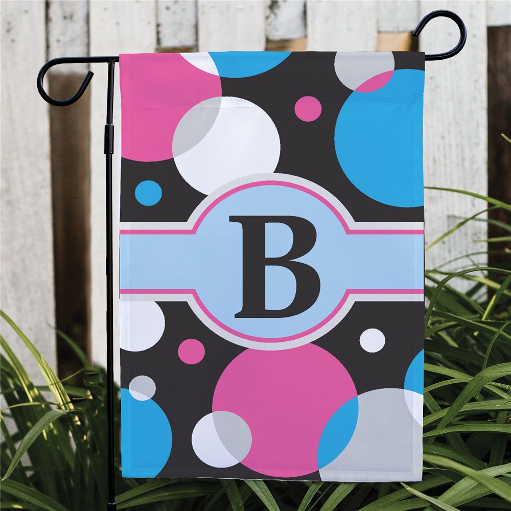Personalized Monogram Garden Flag