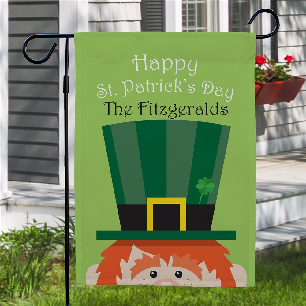 St. Patrick's Day Flag | Personalized Garden Flag