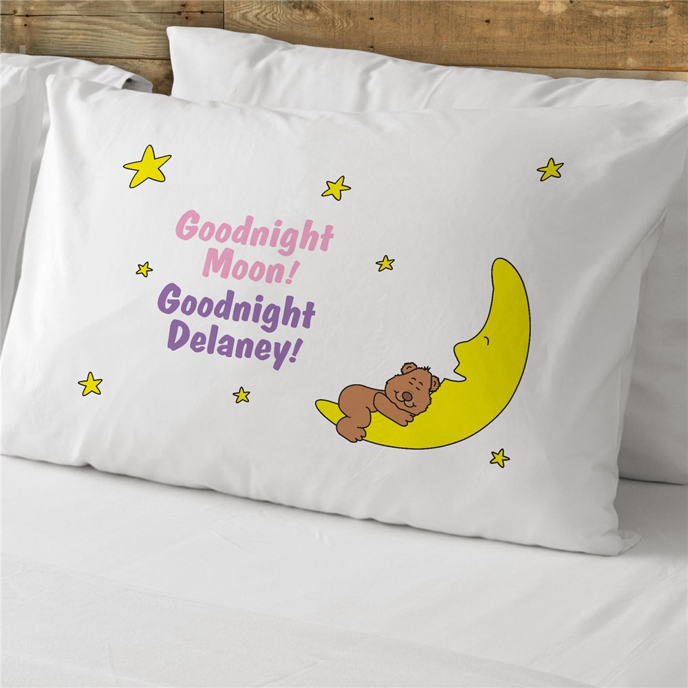 Goodnight Moon Pillowcase | Personalized Pillow Cases
