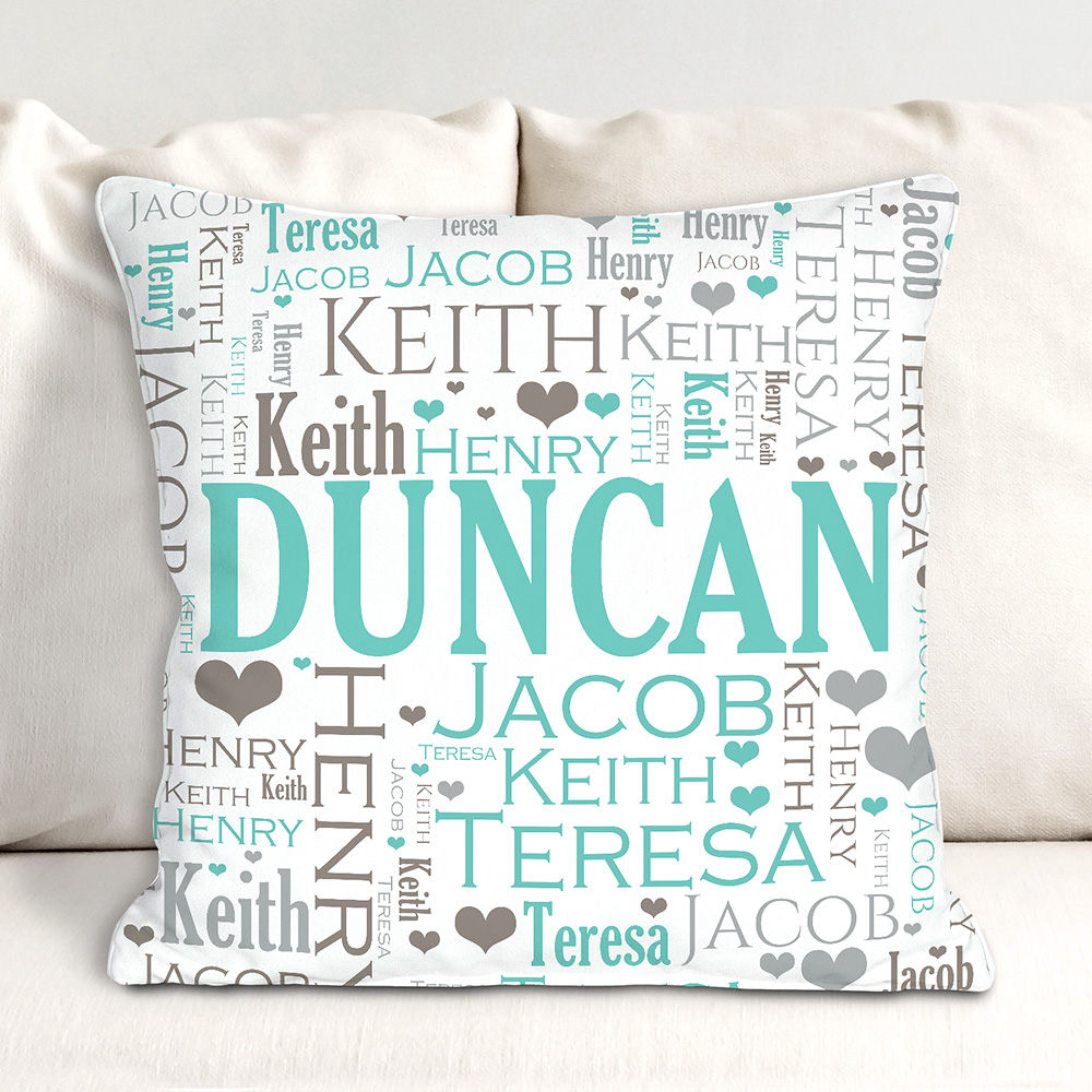 Picture Perfect Throw Pillow | Personalized Housewarming Gifts