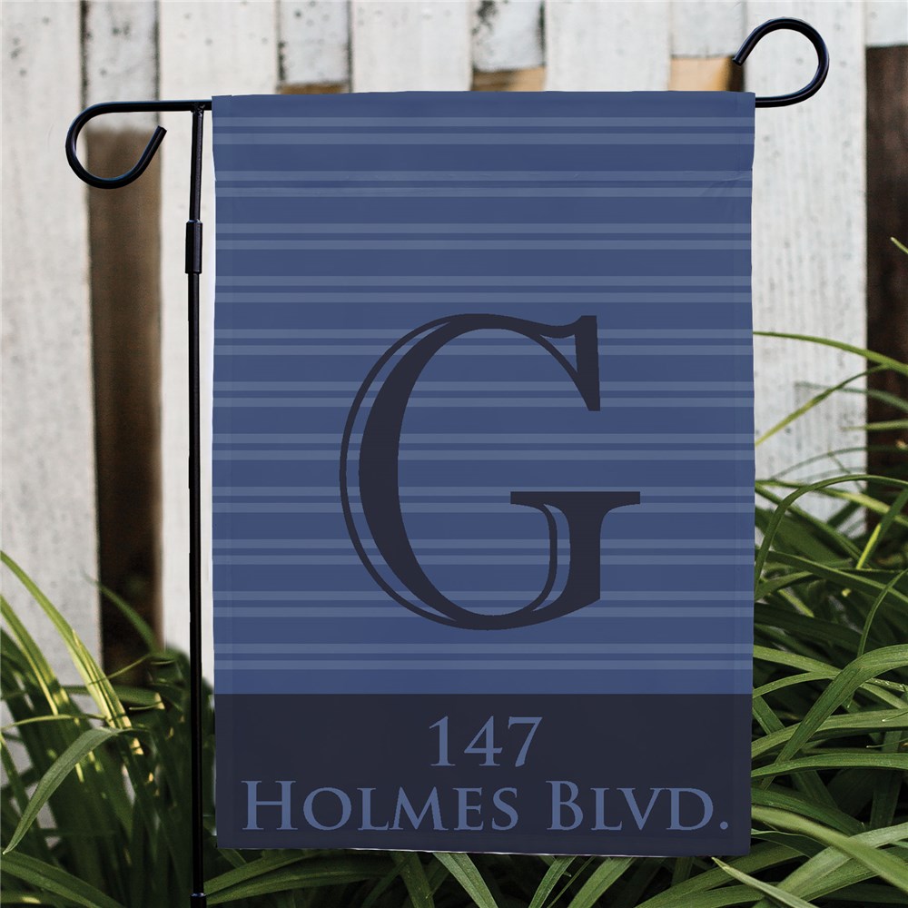 Personalized Family Initial Garden Flag | Best Housewarming Gifts