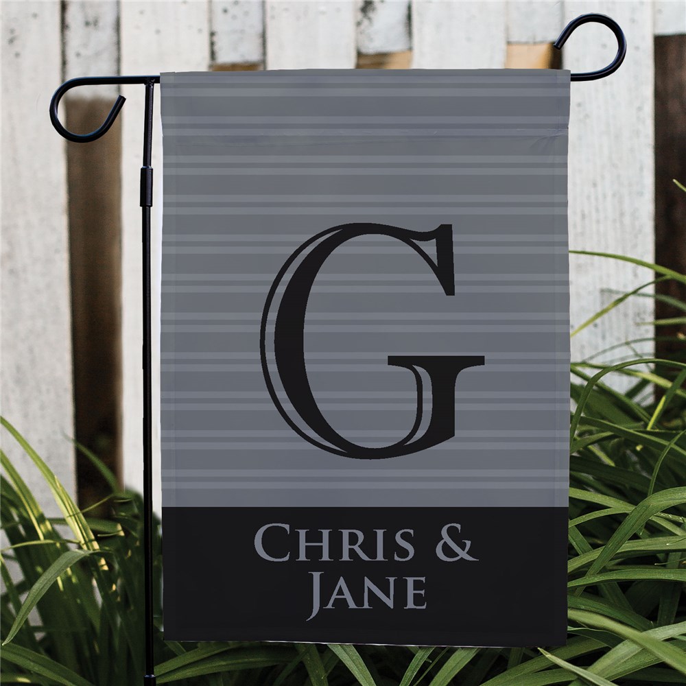 Personalized Family Initial Garden Flag | Best Housewarming Gifts