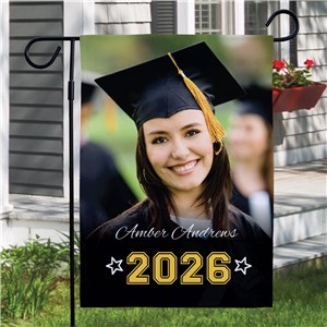 Graduation Photo Garden Flag 83093592X