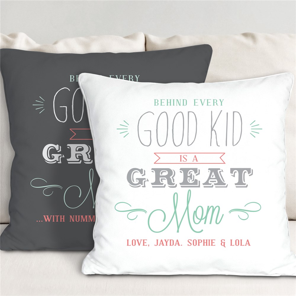 Personalized Sayings Throw Pillow for Her GiftsForYouNow