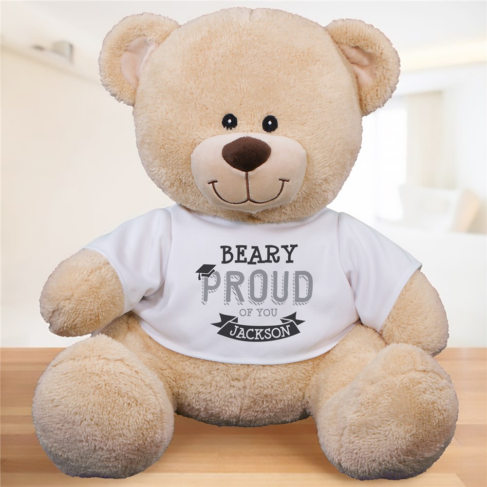 Personalized Beary Proud Graduation Teddy Bear | Graduation Gifts