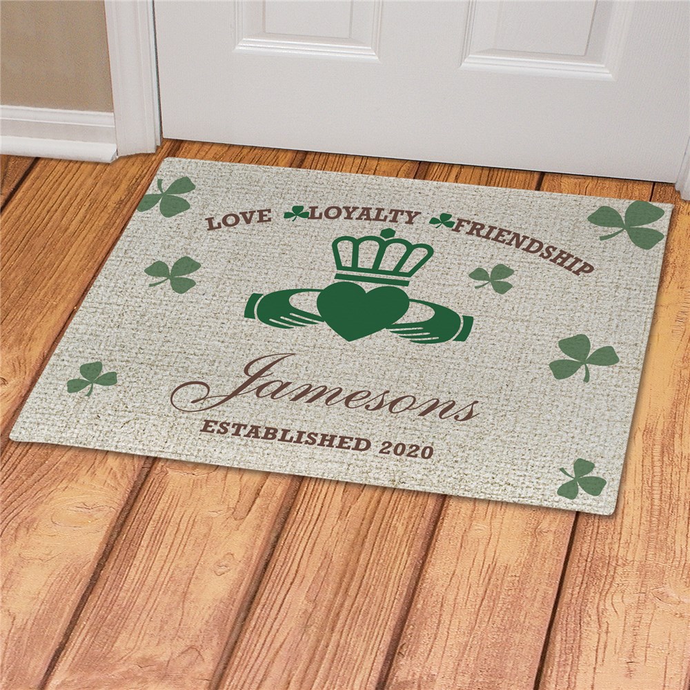 Personalized Irish Family Doormat GiftsForYouNow