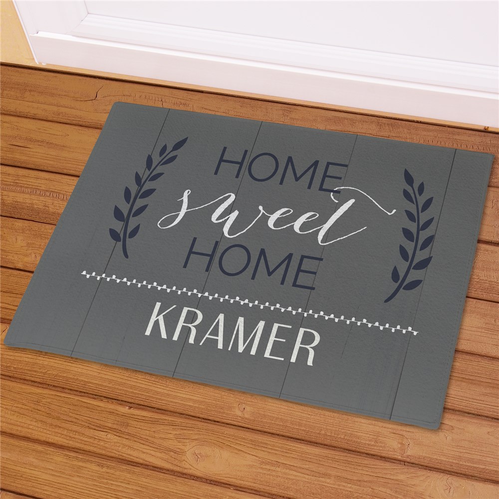 Home Sweet Home Personalized Doormat GiftsForYouNow