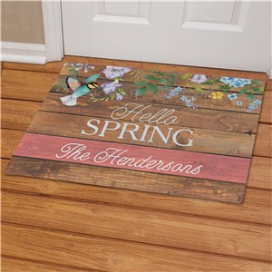 Spring Doormats | Wood Pallet Style Home Decor