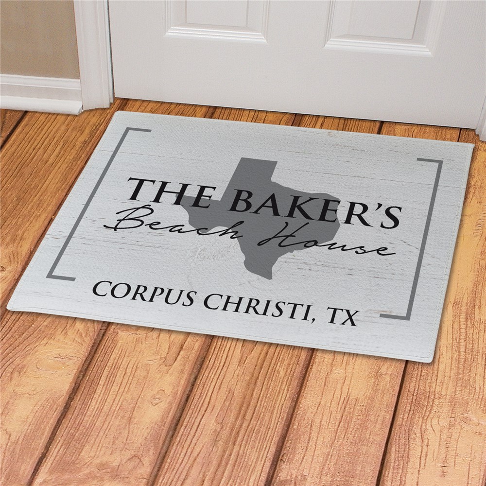Personalized State Collection Doormat 831147427X