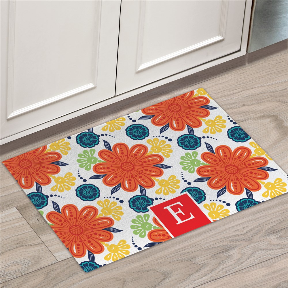 Custom Doormats Floral Home Decor
