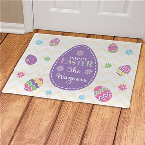 Personalized Happy Easter Doormat 831156837X