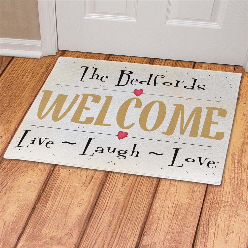 Live, Love, Laugh Doormat | New Home Gift Ideas