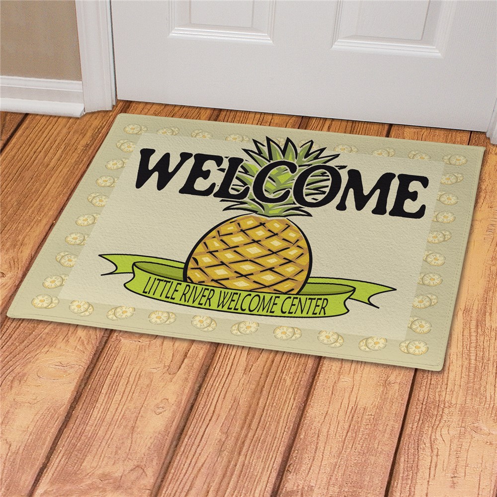 Personalized Pineapple Doormat GiftsForYouNow
