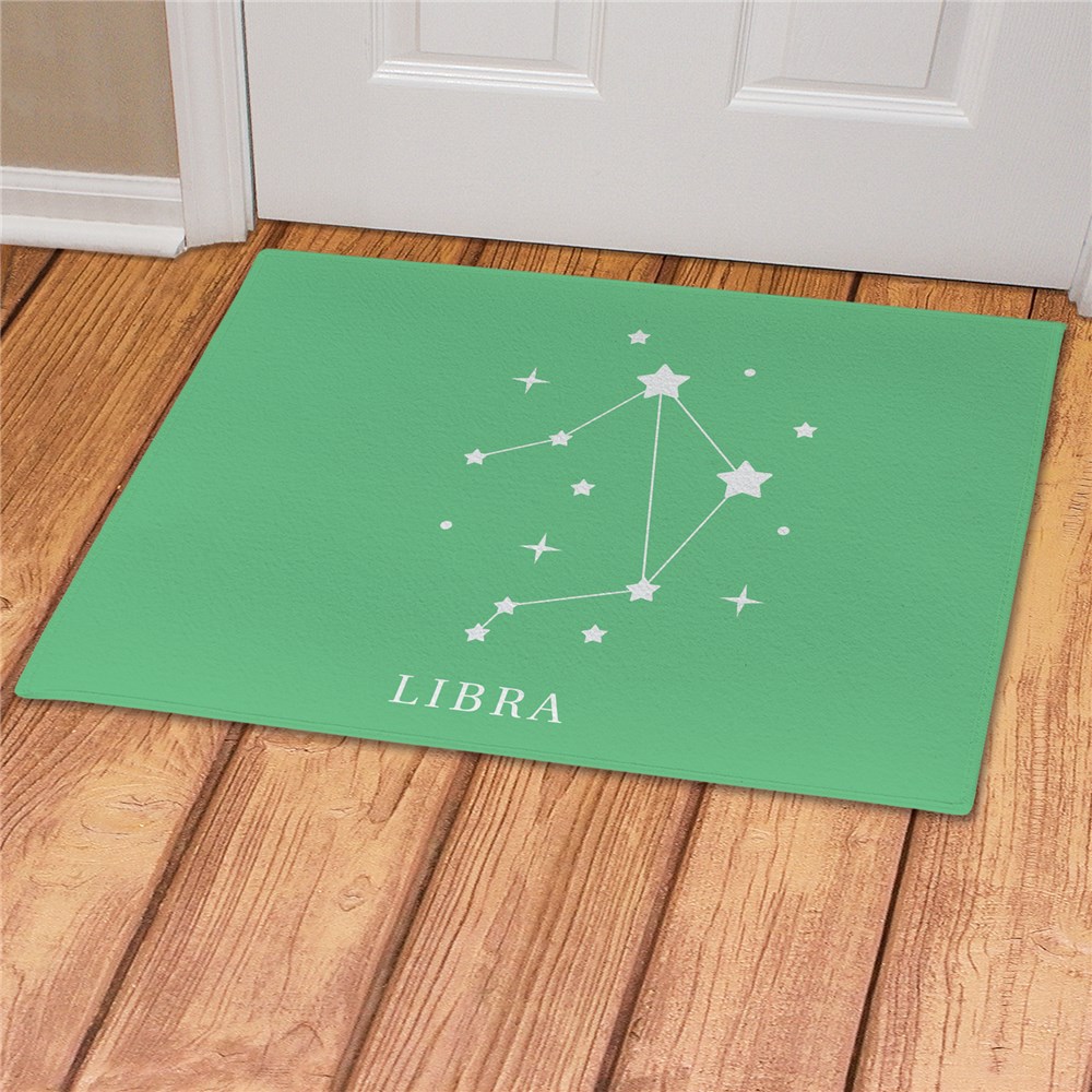 Personalized Zodiac Star Signs Doormat