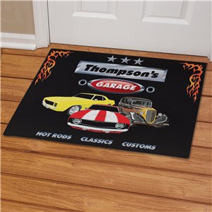 My Garage Personalized Doormat | Mancave Gifts