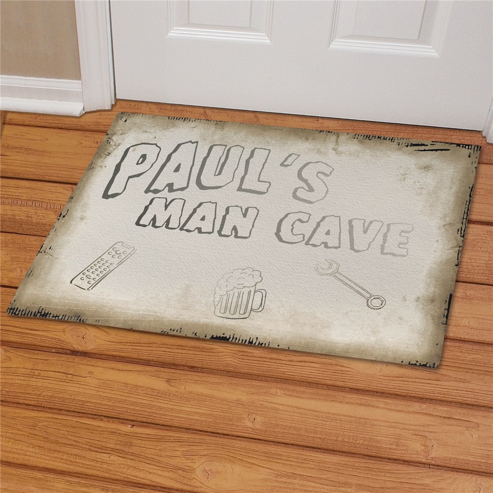 Man Cave Doormat GiftsForYouNow