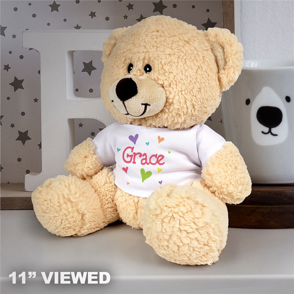 thumbnail image 2 of I Love You Teddy Bear With Red Heart Pillow – Soft Plush Cuddly Toy, Valentine's Gift 2 of 3