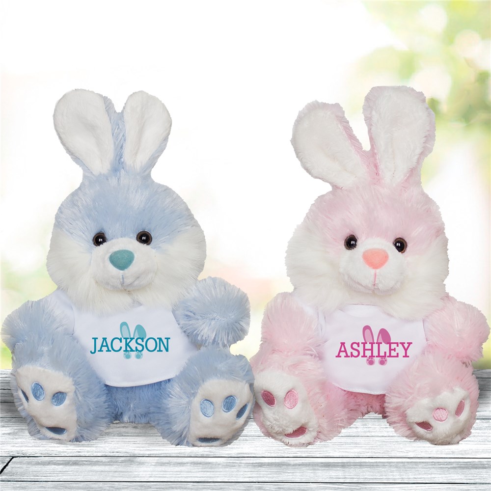 Personalized Bunny Ears Small Stuffed Bunny 83142599X