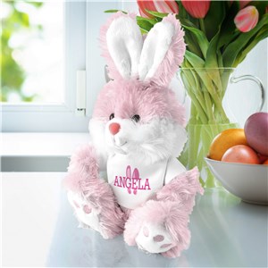 Personalized Bunny Ears Small Stuffed Bunny 83142599X