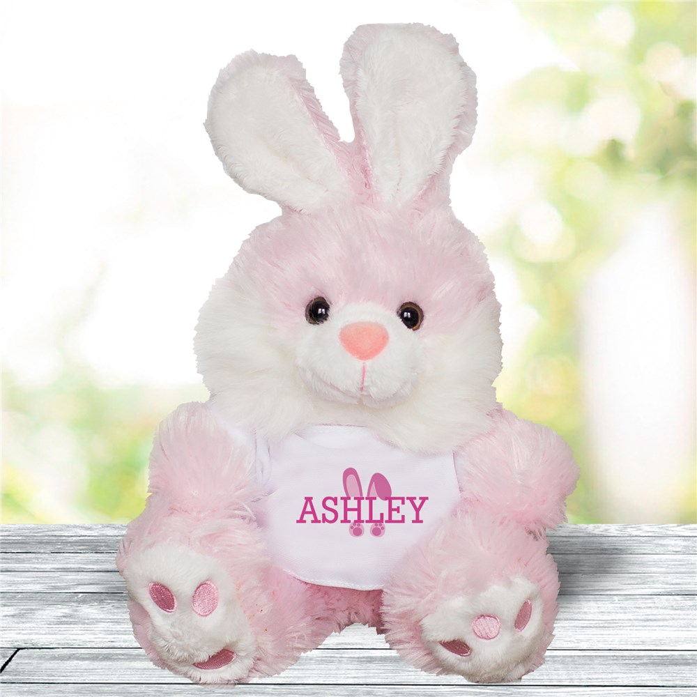 Personalized Bunny Ears Small Stuffed Bunny 83142599X