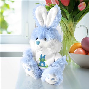 Personalized Bunny Back Small Stuffed Bunny 83142689X