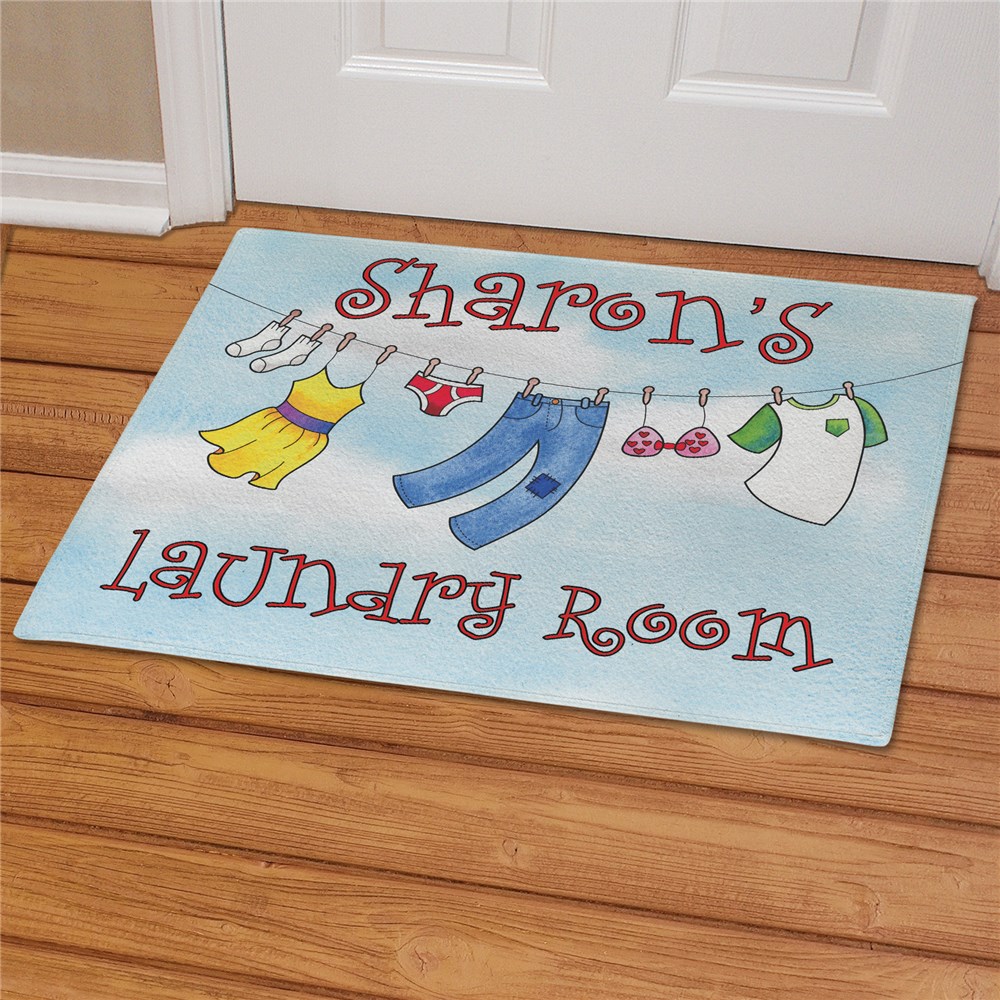 Laundry Room Doormat Personalized Laundry Room Doormat
