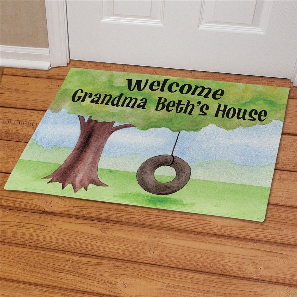 Personalized Tire Swing Doormat GiftsForYouNow