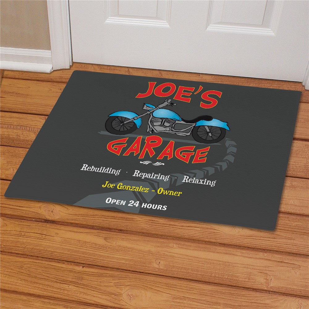 Garage Doormat for Him GiftsForYouNow