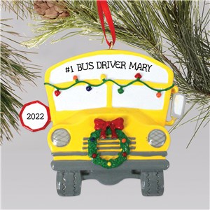 Bus Driver Ornament | Personalized Bus Driver Ornament