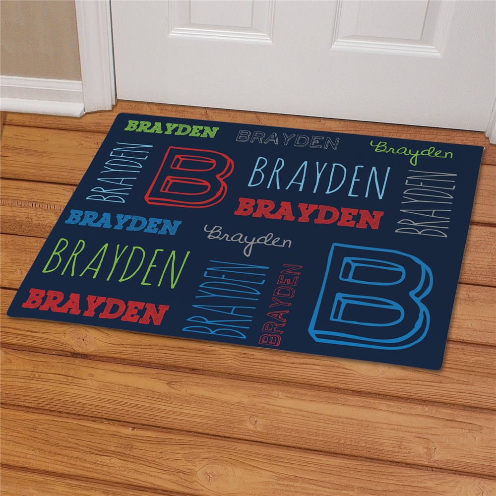 Personalized Kids Name Mat GiftsForYouNow