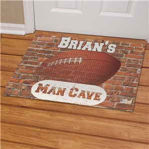 Football Man Cave Doormat | Mancave Gifts