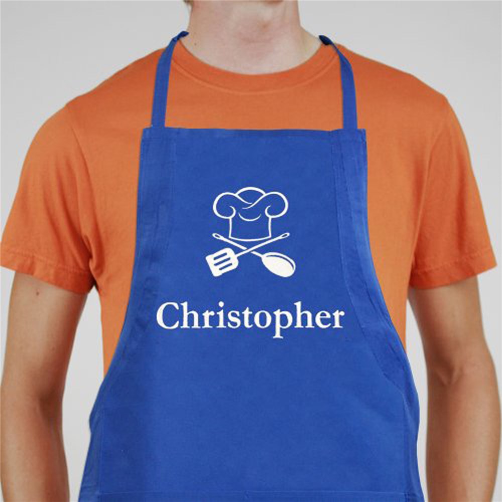 Embroidered Chef Apron | BBQ Gifts