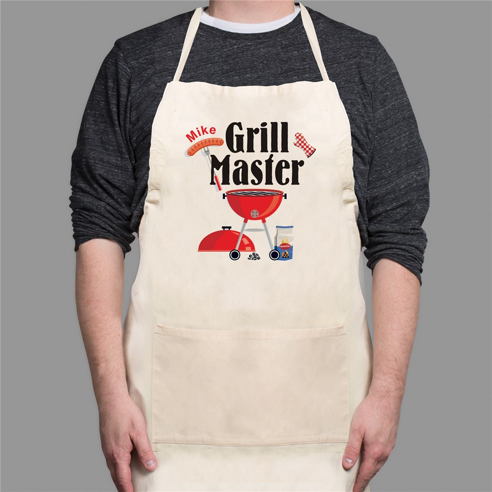 Personalized Grilling Barbeque Apron GiftsForYouNow