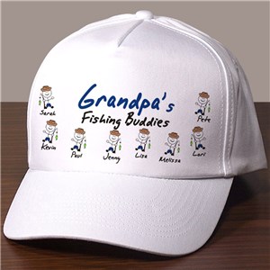 Fishing Buddies Personalized Hat
