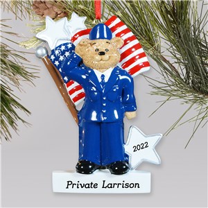 Personalized Air Force Ornament 843673