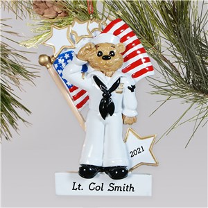 Personalized U.S. Navy Ornament | Personalized Military Christmas Ornaments