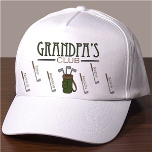 Personalized Gold Club Hat 849946