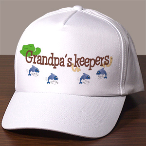 Personalized Fishing Hat | Personalized Grandpa Gifts