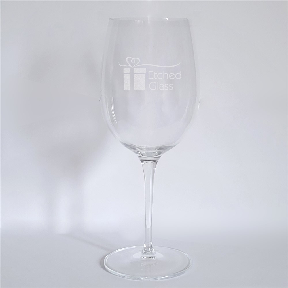 Personalized Write Your Own Wine Glass | Engraved Wine Glasses