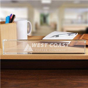Engraved Corporate Logo Name Plate