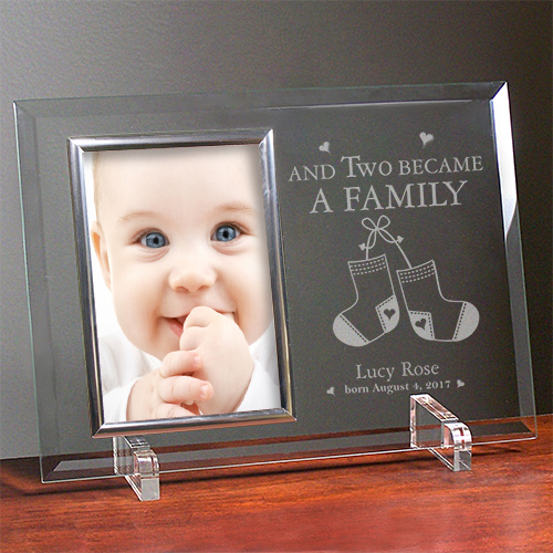 Engraved New Baby Picture Frame GiftsForYouNow