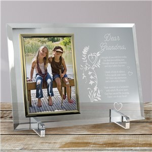 Your Memory is a Keepsake Personalized Beveled Glass Picture Frame | Personalized Picture Frames
