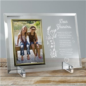 Your Memory is a Keepsake Personalized Beveled Glass Picture Frame | Personalized Picture Frames