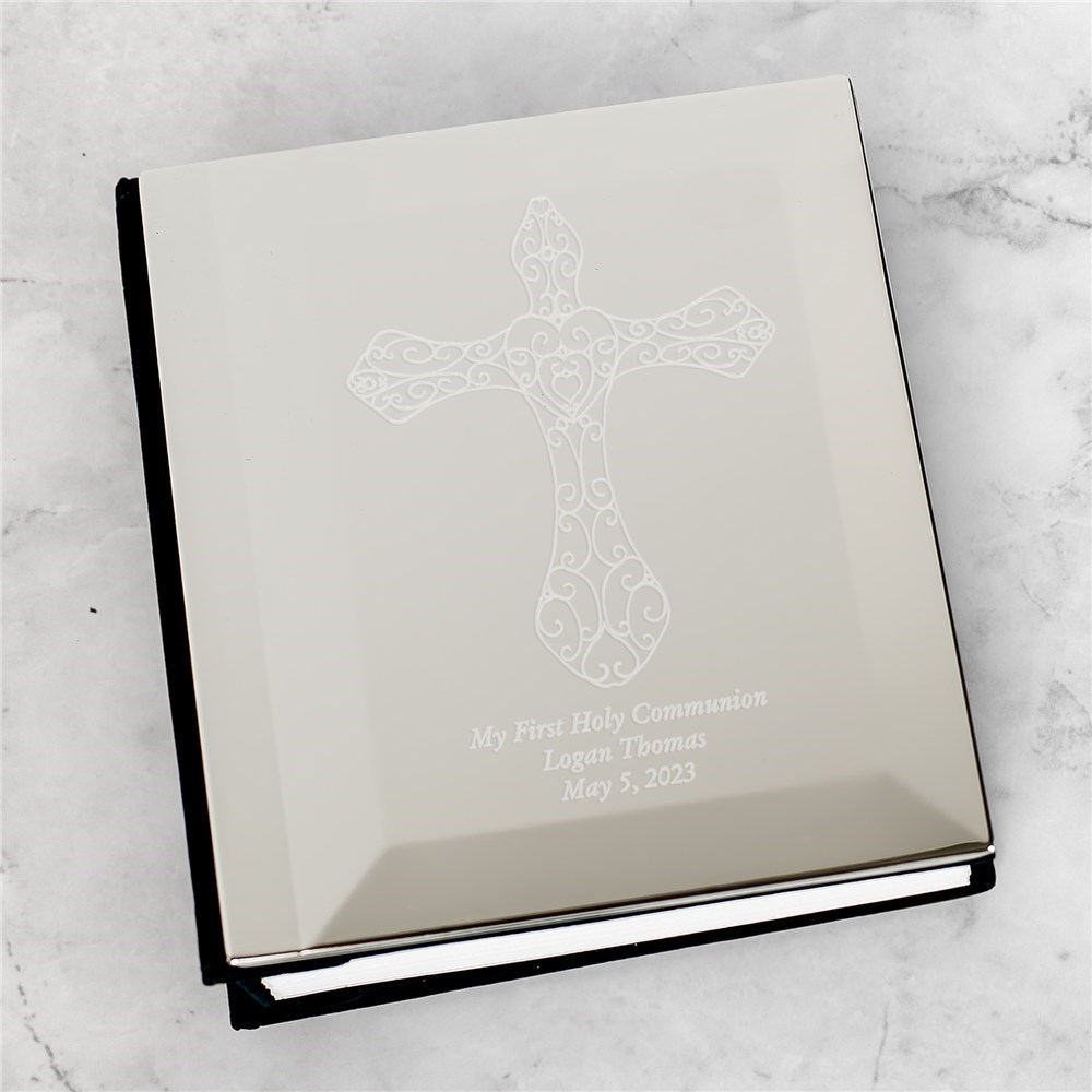 Engraved My First Holy Communion Silver Photo Album 8552900