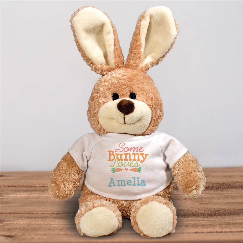 Customized Easter Bunny Stuffed Animal